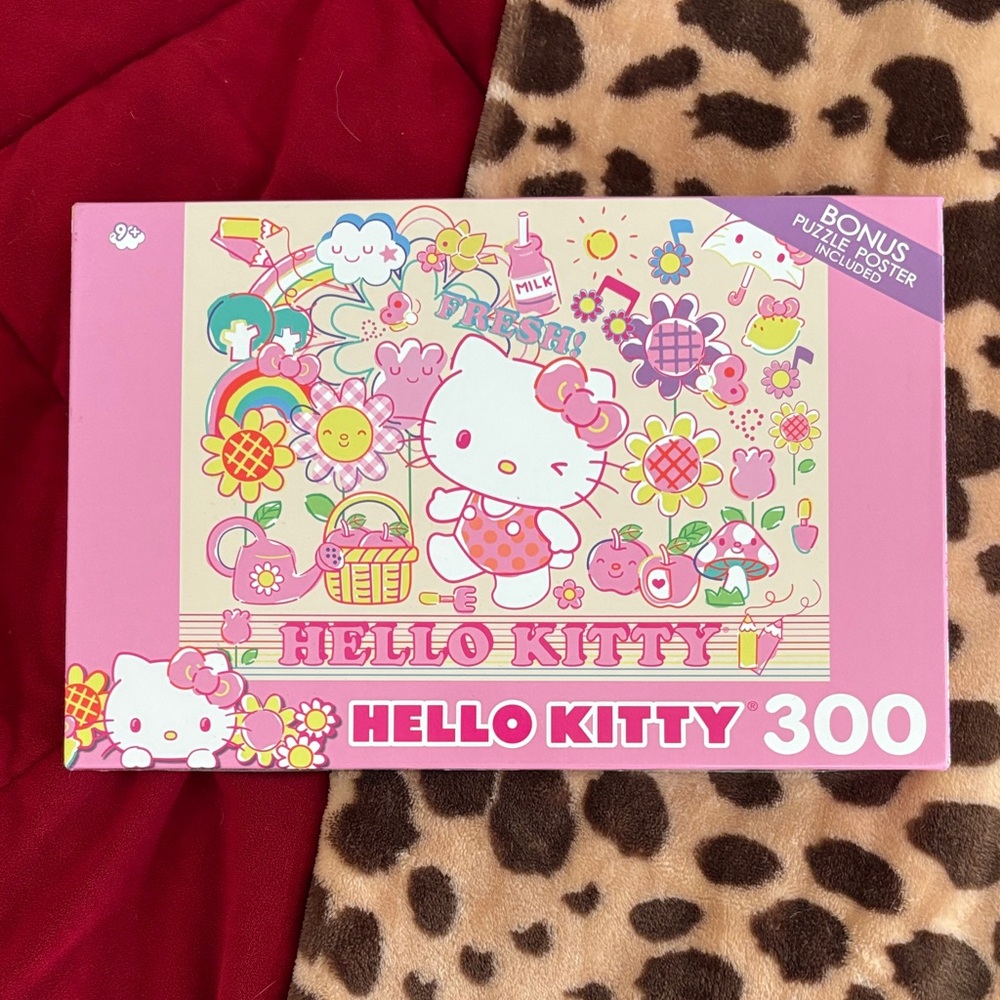 Hello Kitty Pink and White Puzzle 300 Pieces